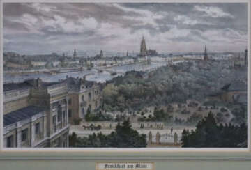 Frankfurt am M. - Klusmeyer, W., Stadtpanorama von…