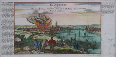 Frankfurt am M. - "Franckfurt am Main Wie es A° 17…