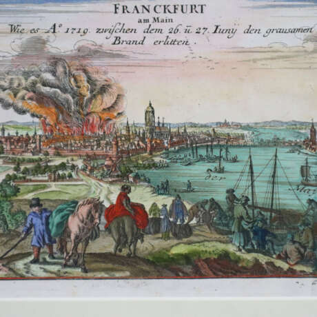 Frankfurt am M. - "Franckfurt am Main Wie es A° 17… - Foto 2 Frankfurt am M. - "Franckfurt am Main Wie es A° 17… - Foto 2