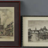 Zwei Danzig-Ansichten - 1x Helma Fischer-Oels (186… - Foto 1