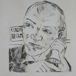 Beckmann, Max (1884-1950) - "Der Ausrufer“ (Selbst…