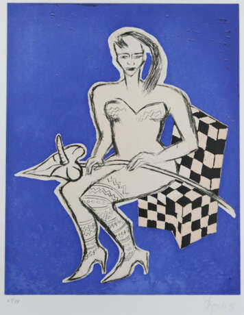 Bach, Elvira (*1951 Neuenhain/Taunus) - Frau mit A… - фото 1 Bach, Elvira (*1951 Neuenhain/Taunus) - Frau mit A… - фото 1