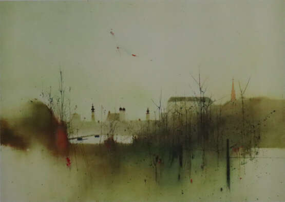 Balluf, Ernst (1921 Linz - 2008) - Ansicht von Lin… - photo 1 Balluf, Ernst (1921 Linz - 2008) - Ansicht von Lin… - photo 1