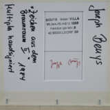 Beuys, Joseph (1921 Krefeld - 1986 Düsseldorf) - "… - photo 2