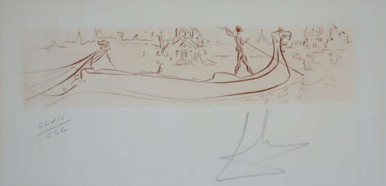 Dalí, Salvador (1904 -Figueras- 1989, nach) - „Vis… - photo 1 Dalí, Salvador (1904 -Figueras- 1989, nach) - „Vis… - photo 1