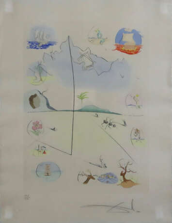 Dalí, Salvador (1904-1989) - Frontispiz-Blatt aus … - Foto 1