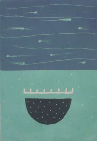 Gutbrod, Helmut (*1958 Nürnberg) - Farbkomposition… - photo 1 Gutbrod, Helmut (*1958 Nürnberg) - Farbkomposition… - photo 1