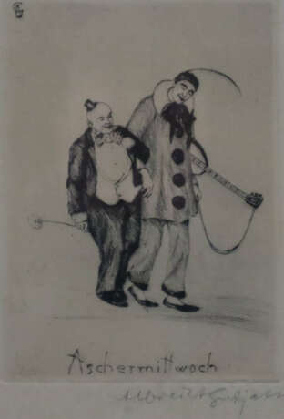 Gutjahr, Albrecht (1880-?) - "Aschermittwoch", Rad… - photo 1