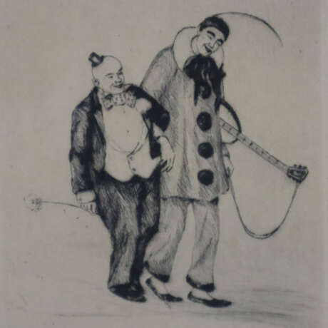 Gutjahr, Albrecht (1880-?) - "Aschermittwoch", Rad… - photo 2