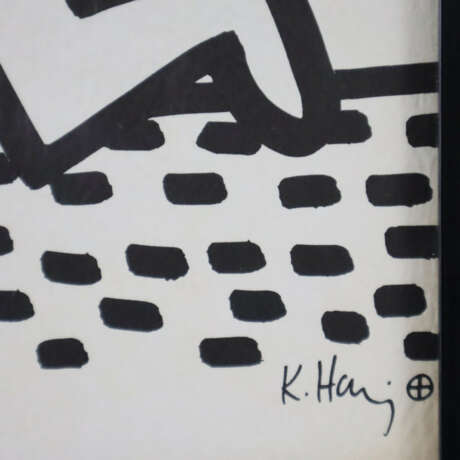 Haring, Keith (1958 Reading in Pennsylvania - 1990… - photo 2 Haring, Keith (1958 Reading in Pennsylvania - 1990… - photo 2