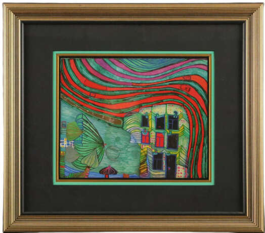 Hundertwasser, Friedensreich (1928-2000, nach) - „… - photo 1