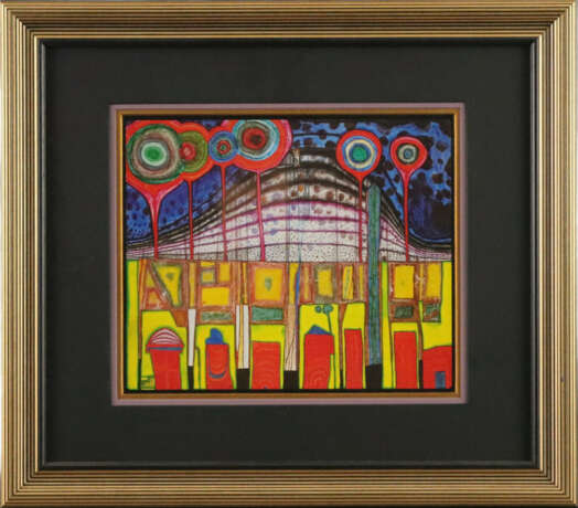 Hundertwasser, Friedensreich (1928-2000, nach) - „… - photo 1