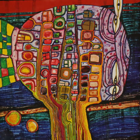 Hundertwasser, Friedensreich (1928-2000, nach) - „… - photo 2