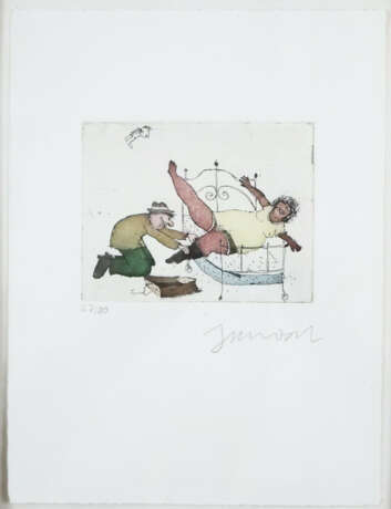 Janosch (Horst Eckert)(*1931 Hindenburg) - Erotisc… - photo 2
