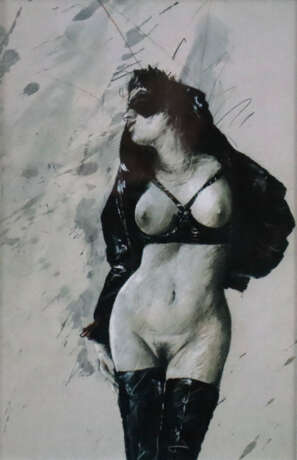 Klös, Bodo W. (*1952 Lich) - "Madame V", Farboffse… - фото 1