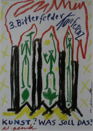 Penck, A.R. (1939 Dresden-2017 Zürich) - "Dritte B… - photo 1