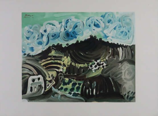 Picasso, Pablo (1881-1973, nach) - "Blick aus dem … - photo 1 Picasso, Pablo (1881-1973, nach) - "Blick aus dem … - photo 1