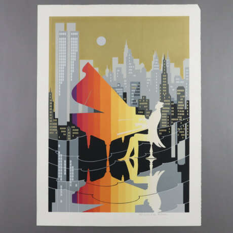 Rothman, Zina (*1944) - 5 Farbserigrafien auf Papi… - photo 1