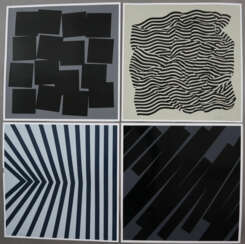 Grafiker/in (20. Jh.) - Vier geometrische Komposit…