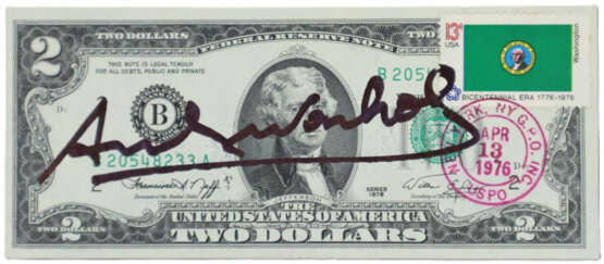 Warhol, Andy (1928 Pittsburgh - 1987 New York) - „… - photo 1