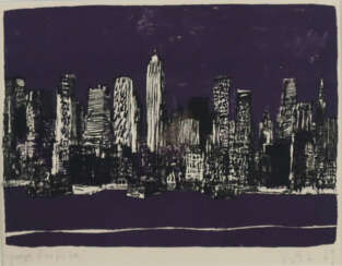 Wetli, Hugo (1916 Bern - 1972 New York) - Skyline …