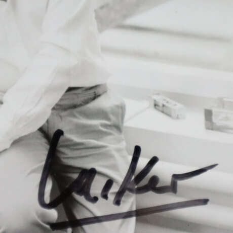 Fotografie Günther Uecker - s/w Fotografie mit Sig… - photo 2