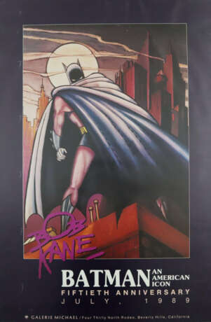 Batman - Bob Kane "Batman - An American Icon"-Jubi… - photo 1 Batman - Bob Kane "Batman - An American Icon"-Jubi… - photo 1
