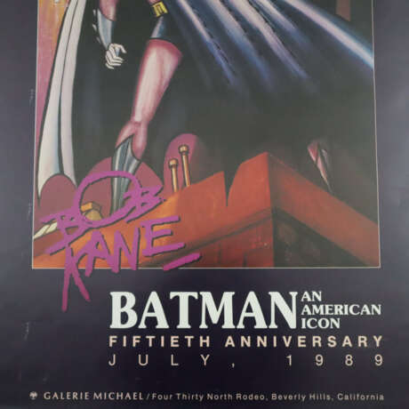 Batman - Bob Kane "Batman - An American Icon"-Jubi… - photo 2 Batman - Bob Kane "Batman - An American Icon"-Jubi… - photo 2