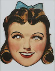 The Wizard of Oz - Dorothy-Werbemaske, um 1940, fa…