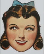 Aperçu. The Wizard of Oz - Dorothy-Werbemaske, um 1940, fa…