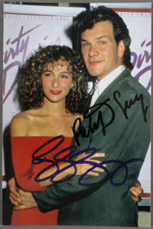 Dirty Dancing - Doppel-Autogramm Patrick Swayze & … - фото 1 Dirty Dancing - Doppel-Autogramm Patrick Swayze & … - фото 1