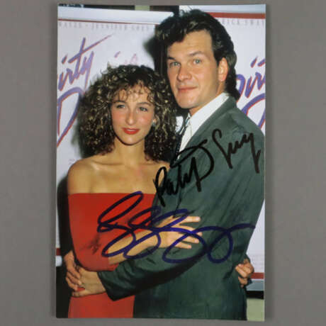 Dirty Dancing - Doppel-Autogramm Patrick Swayze & … - фото 2 Dirty Dancing - Doppel-Autogramm Patrick Swayze & … - фото 2