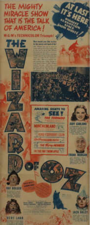 The Wizard of Oz - Kino-Faltflyer (Herald) zum Fil… - фото 1 The Wizard of Oz - Kino-Faltflyer (Herald) zum Fil… - фото 1