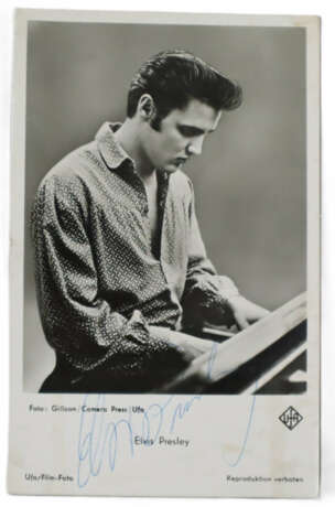 Autogramm Elvis Presley - handschriftlich signiert… - фото 1