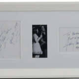Johnny Cash & June Carter - Doppel-Autogramm-Set v… - фото 1