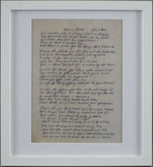 Johnny Cash - Signiertes Faksimile des handschrift…