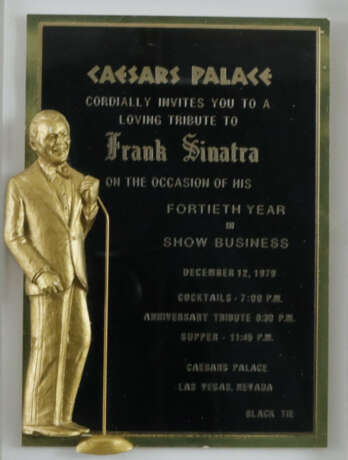Frank Sinatra - Einladung zum 40-jährigen Bühnenju… - фото 1 Frank Sinatra - Einladung zum 40-jährigen Bühnenju… - фото 1