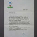 Frank Sinatra - Einladung an den Schauspieler Ray … - фото 2