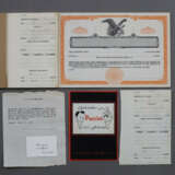 Frank Sinatra - Konvolut originale Geschäftsdokume… - фото 1