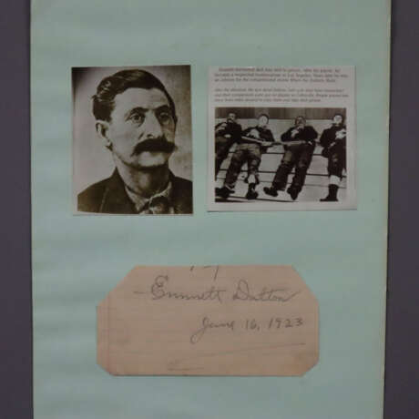 Emmet Dalton - Signatur von Emmet Dalton (1871-193… - photo 1