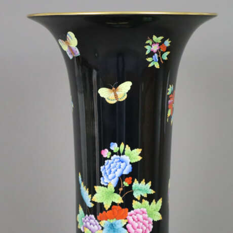 Große Stangenvase - Herend, Ungarn, Porzellan, Tro… - photo 2 Große Stangenvase - Herend, Ungarn, Porzellan, Tro… - photo 2