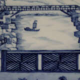 Rundplatte mit Chinoiserie-Dekor - Porzellan, unte… - фото 2