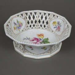 Korbschale - Nymphenburg, Porzellan, Form "Perl", …