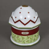 Deckeldose mit Spieluhr Weihnachten '2001"- Rosent… - фото 1