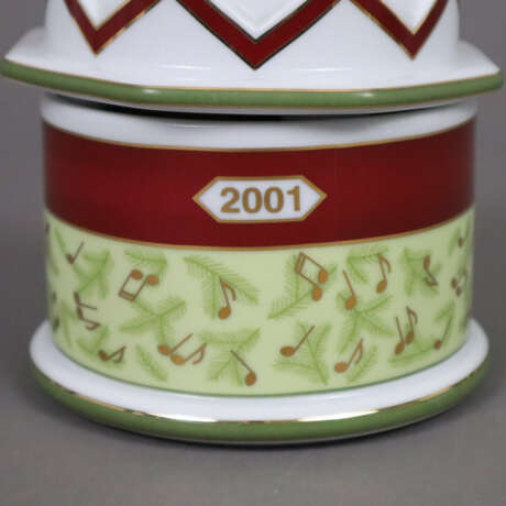 Deckeldose mit Spieluhr Weihnachten '2001"- Rosent… - фото 2