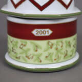 Deckeldose mit Spieluhr Weihnachten '2001"- Rosent… - фото 2