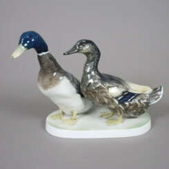 Figurengruppe "Entenpaar" - Rosenthal, Porzellan, …