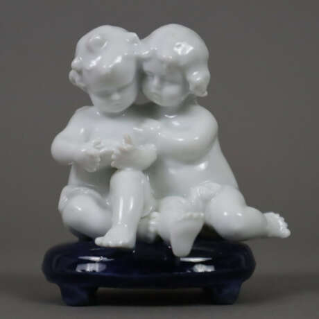 Kinderpaar auf Schemel - Schwarza-Saalbahn, Thürin… - Foto 1 Kinderpaar auf Schemel - Schwarza-Saalbahn, Thürin… - Foto 1