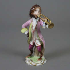 Affenkapelle-Trompetenspieler - Aelteste Volkstedt…