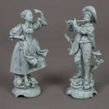 Musizierendes Gärtnerpaar - Rudolstadt-Volkstedt, … - photo 1